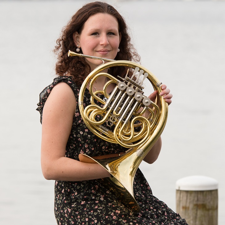 Isabelle Roelofs, Freelance hoorniste Nieuwerkerk aan den IJssel